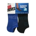 thumbnail image 2 of Hanes MOVES Men's No Show Socks, 6-12, 6-Pairs, 2 of 5