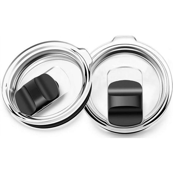 TRAHOO-2 Pack 20 oz Tumbler Magnetic Lids for Yeti, Replacement Lids for Yeti 20 oz Tumbler Lid, fit for 10/24 oz Mug and 10 oz Lowball, Coffee Tumbler