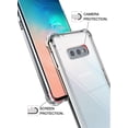 thumbnail image 6 of Clear Case for Samsung Galaxy S10E, Shockproof Bumper Protective Cover with Airbags Corners Hybrid Design Hard PC Back with Flexible TPU Frame, 6 of 14