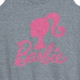 thumbnail image 3 of Barbie - Logo Pink Glitter - Women's Racerback Tank Top, 3 of 5