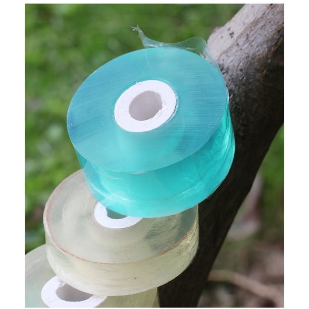 Cinta De Injerto De PVC Estirable Para árboles Frutales Y Plantas, Transparente Y Resistente, Sin Residuos De Adhesivo, También útil Para Envolver Cables Y Materiales