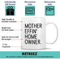 thumbnail image 3 of Funny Mug for New Homeowner - First Home Gift - 11 Oz Ceramic Coffee Cup For House Warming - Birthday, Holidays And Housewarming Gift for First-Time Home Buyer, Closing Gift for New Homeowners, 3 of 6