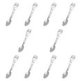 thumbnail image 3 of Kuntesetty 10 Pieces Multi Function Camping Spork Stainless Steel Spoon for Backpacking Silver, 3 of 9