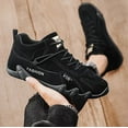 thumbnail image 4 of Dakaela Womens Barefoot Shoes Minimalist Gym Running Fashion Sneakers Hiking Walking Footwear Black 7.5, 4 of 8