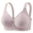 thumbnail image 4 of Comfortable Seamless Full Coverage Bra For Women Wireless Bras With Soft Support Regular And Plus Size Compression Bra for Women Bandeau Bra with Support Wireless Bras for Women Pack Back Bra, 4 of 4