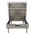 thumbnail image 6 of SAFAVIEH Outdoor Collection Cam Chaise Sunlounger Grey/Grey, 6 of 12