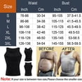 thumbnail image 7 of MINKUROW Mens Slimming Body Shaper Vest Shirt Abs Abdomen Slim Black,XL, 7 of 7