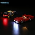 thumbnail image 6 of YEABRICKS Led Light Kit for Legos Chevrolet Corvette C8.R Race Car and 1968 Chevrolet Corvette 76903 Building Blocks Model(Not Include the Legos Model), 6 of 7