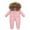 Pink, variant on Boys And Girls Thick Windproof Snowsuit Winter Jumpsuits Fashion Outdoor Children's Hooded Thick Warm Jumpsuit