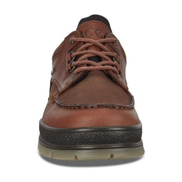 ECCO Mens Track 25 GTX Waterproof Leather Shoe Bison/Bison