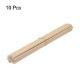 thumbnail image 3 of Wooden Dowel Rods Wood Sticks, 12"x0.39" Round Wooden Dowels Rod for DIY, Arts Decoration, Crafts Wand, 10pcs, 3 of 6