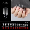 thumbnail image 1 of 504Pcs Nail Tips Quick Extension Press On False Nails Tips Manicure Nail Art Manicure, 1 of 6