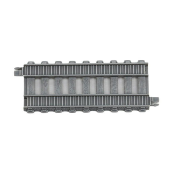 Conector de vías de tren para mesa de juego de ferrocarril Riel recto