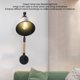 thumbnail image 4 of Lámpara de cuerda de cáñamo de pared Industrial retráctil Retro decoración plegable para dormitorio y habitación, 4 of 8