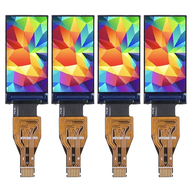 Módulo de pantalla IPS, 4 piezas Módulo de pantalla IPS Componente electrónico Módulo de pantalla de interfaz SPI Diseño fácil de usar