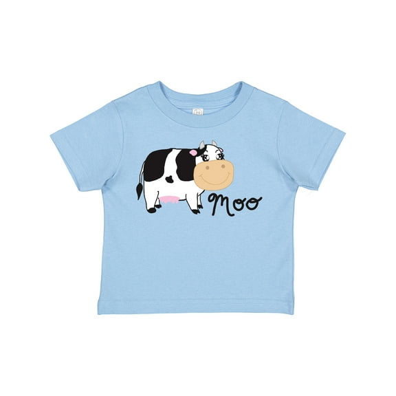 Inktastic Moo Says the Cow Boys or Girls Toddler T-Shirt