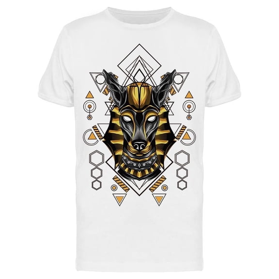 Gold Anubis Egyptian Graphic Tee Men's -Image by Shutterstock