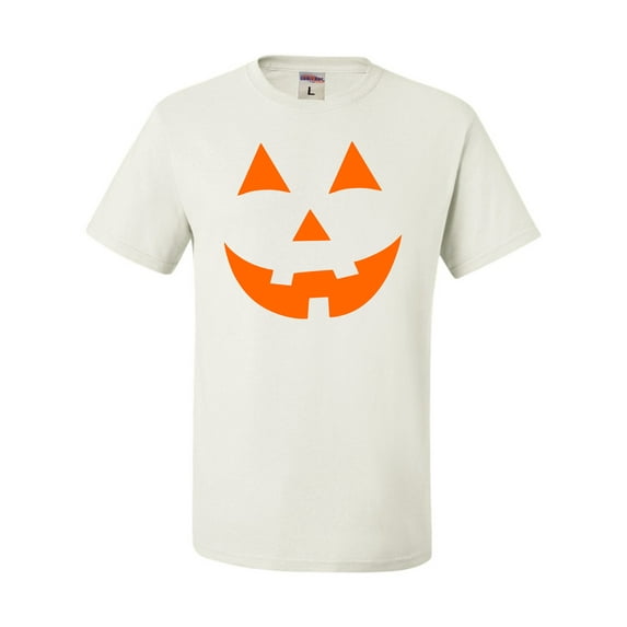 Adult Jack O Lantern Pumpkin Face Halloween Funny T-Shirt