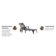 thumbnail image 2 of Homestyles Arts & Crafts Wood Bistro Table in Brown, 2 of 21