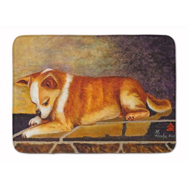 Carolines Treasures MH1052RUG Chihuahua I See Me Machine Washable Memory Foam Mat