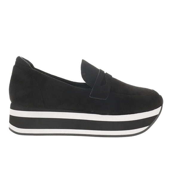Corkys Womens Sheesh Platform Slip On Loafers Casual Shoes