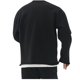 thumbnail image 3 of Blusas y camisas de manga larga y cuello redondo para hombre, estilo casual, de color liso, de algodón., 3 of 4