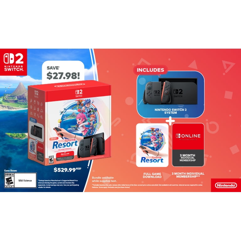 Nintendo Switch™ 2 + Nintendo Switch Sports Resort™ Bundle