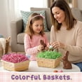 thumbnail image 5 of JoyX Easter Grass 1.5 Pounds  Pastel Colors Easter Basket Filler Stuffers, Recyclable Shred Paper Grass for Easter Egg Hunt Décor, Party Favors, Classroom Event Decoration, 5 of 9