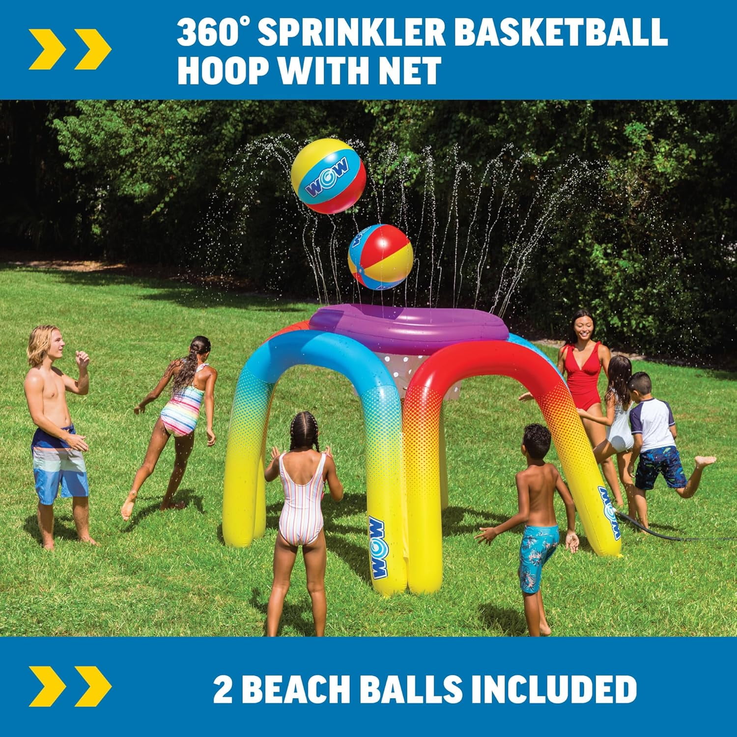 WOW Sports Giant Jam Sprinkler Game 6ft