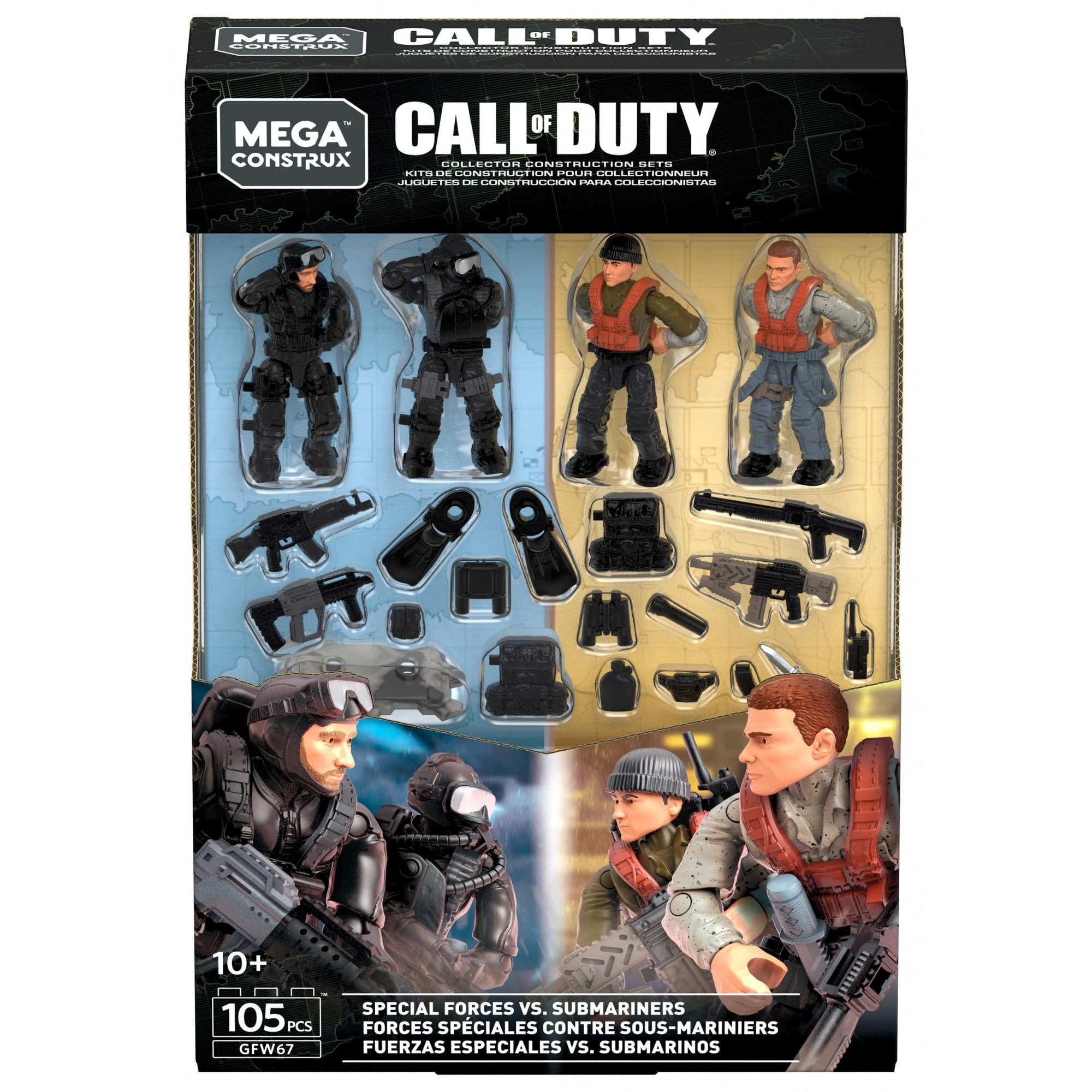 Mega Construx Call of Duty Series 4 Figures Complete Collection You Pick 