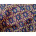 thumbnail image 4 of oneOone Silk Tabby Fabric Paisley Ikat Print Sewing Fabric BTY 42 Inch Wide, 4 of 4