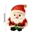 thumbnail image 3 of Luoshdecor Christmas Stuffed Plush Throw Pillow,6.3 in Cute Santa Claus Toys Decorations,Soft Christmas Cotton Winter Plushies Gifts for Holiday Xmas Room Decor, 3 of 6