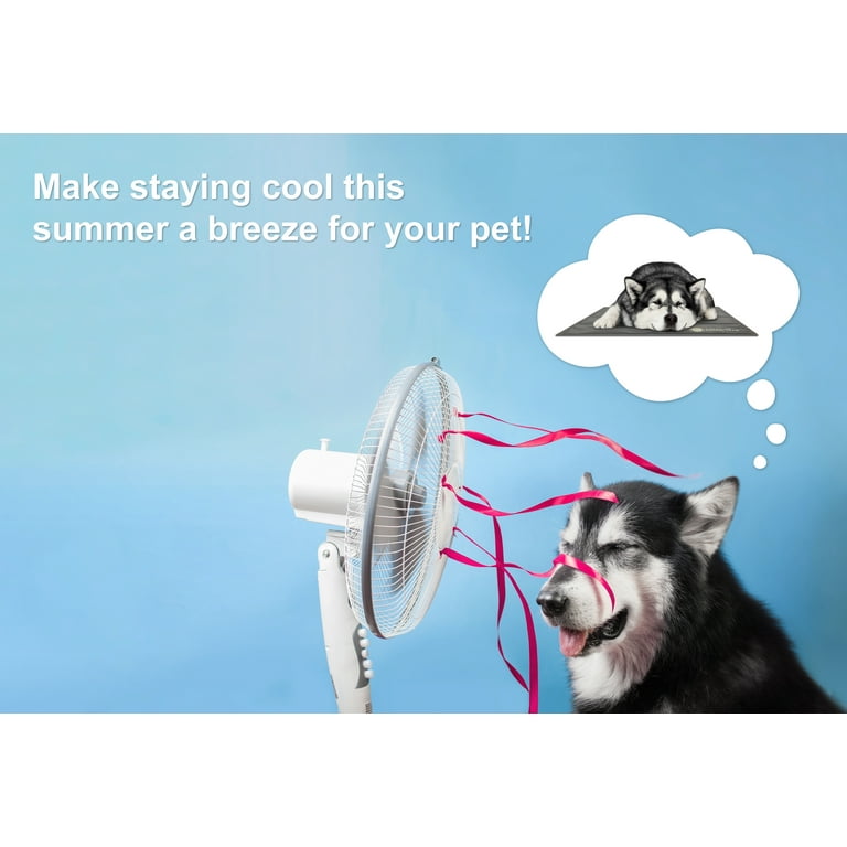 AKC Solid XL Reversible Pet Cooling Mat 30X24
