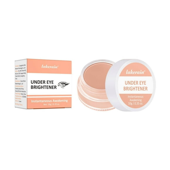 lakerain Under Brightener Concealer Hydrating Color Corrector for Dark Circles Lightweight Undereye Brightening with Shea Butter Smooth Blendable