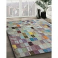 thumbnail image 2 of Ahgly Company Indoor Rectangle Patterned Gray Cloud Gray Novelty Area Rugs, 2' x 5', 2 of 6