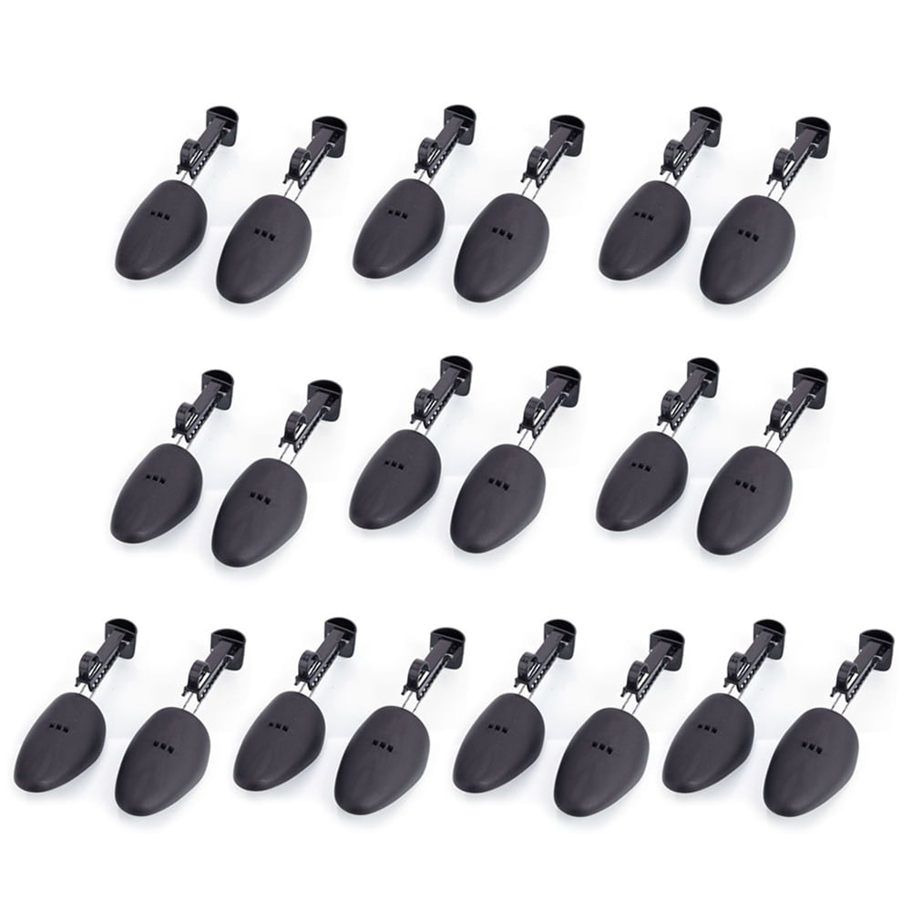 Kepooman 20pcs Heavy-Duty Shoe Stretcher for Men, Shoe Stretchers with Strong Plastic & Metal Construction, Black