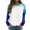 Blue, variant on Vedolay Fall Tops Women's Long Sleeve Sweatshirts Casual Crewneck Loose Fit Pollover Hoodie Fall Cute Tops,Blue XL