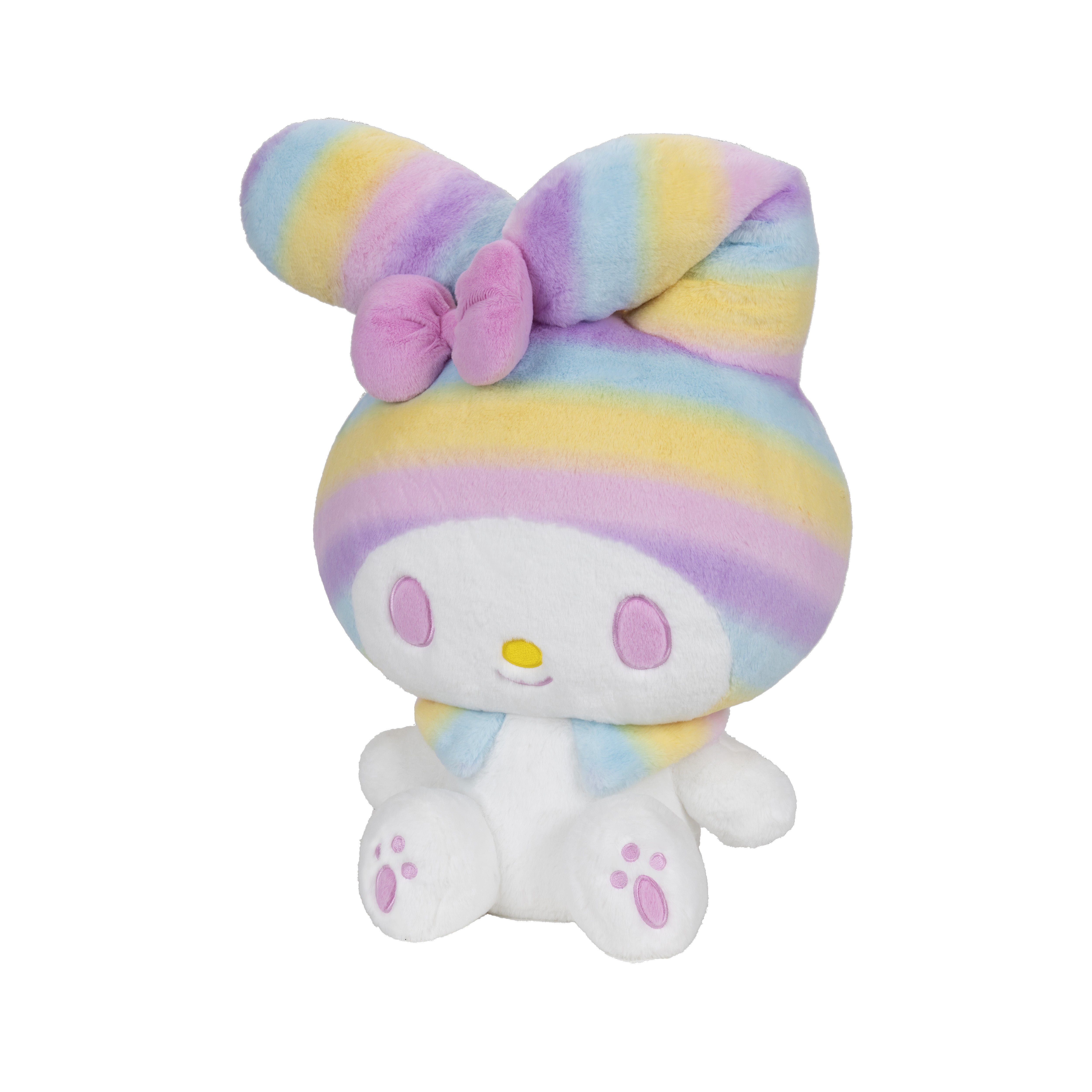 Hello Kitty and Friends - Peluche de 24 pouces de la série Soft Rainbow : My Melody - Produit Sanrio sous licence officielle de Jazwares - 6 ans et plus