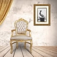 thumbnail image 3 of DeNardo, Laura 11x14 Gold Ornate Wood Framed with Double Matting Museum Art Print Titled - Pelican Perch, 3 of 4