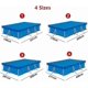 thumbnail image 2 of Rectangular Pool Cover, Frame Swimming Pool Cover, Above Ground Rainproof Dust Cover Inflatable Family Pool Paddling Pools And Outdoor Garden, 2 of 4
