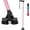 Pink, variant on XX Walking Cane for Men & Women - Foldable, Adjustable, Lightweight, Self Standing Pivot Walking Cane, Soft Handle Grip, with Travel Bag, Walking Sticks for Seniors & Adults