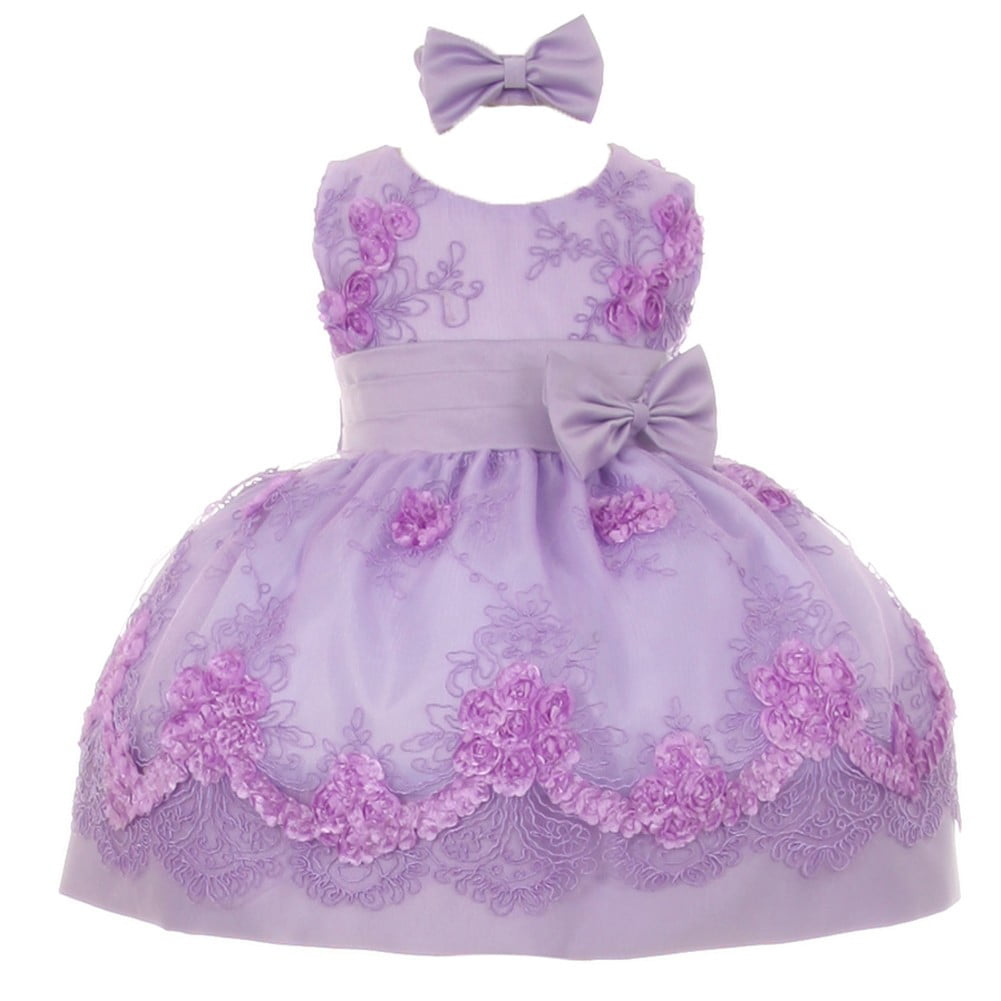 lilac baby dress