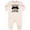 Natural Heather, variant on Boxer Like Daddy Boxing Baby Fleece Romper