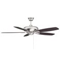 thumbnail image 2 of Trade Winds Liam 52" 2-Light Ceiling Fan in Brushed Nickel, 2 of 6