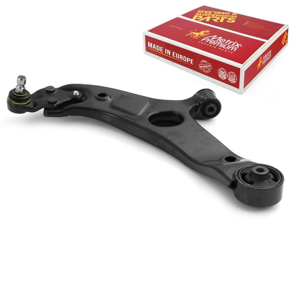 Metrix Premium Chassis Parts - Front Left Lower Control Arm w Ball Joint & Bushing Assembly Fits 12-14 Hyundai Azera, 11-14 Sonata, 11-15 Kia Optima, 14-16 Cadenza Replacement RK621592 Made in Europe