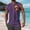 Purple, variant on SGFCWSX Men's Tank Tops Summer Graphic Print Sleeveless Shirts Beach Muscle Tank Top for Men Gym Workout Blue Size 2XL