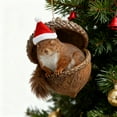 thumbnail image 5 of Taicans forest Animal Acorn Christmas Tree Ornaments - Woodland Critters in Acorn Shells,Santa Hats,Holiday Decorations for Xmas Tree,Festive Hanging Decor,Christmas Gifts, 5 of 6