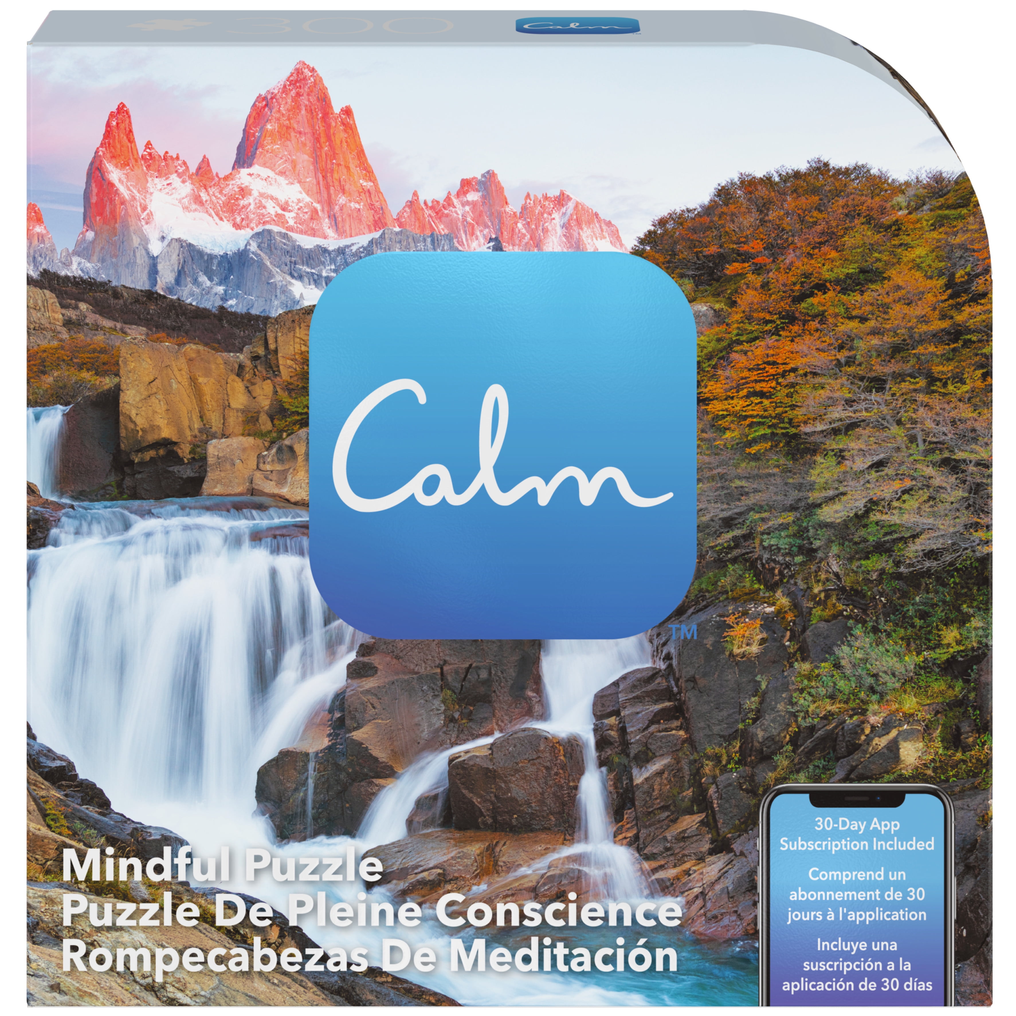 300-Piece Calm Jigsaw Puzzle for Stress Relief, Calm Coral 