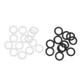thumbnail image 6 of Pawsdot 24Pcs Metal Guitar Tuner Gasket Sturdy Spacer Assorted Color Guitar Parts, 6 of 8