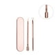 thumbnail image 3 of Guardurnaity 2 uds removedor de cutículas raspador de esmalte inoxidable herramientas removedoras de manicura Juegos de manicura Oro rosa Guardurnaity CE000136-02, 3 of 6